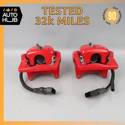 Bentley Continental GTC Rear Right & Left Side Brake Caliper w/ Actuator Set 32k - Image 1 of 4