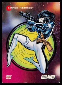 1992 Impel Marvel Universe #19 Domino - Picture 1 of 2