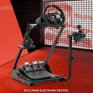 Supllueer Racing Wheel Stand Frame Foldable Fit For Logitech G920 G29 G923 - Bild 1 von 21