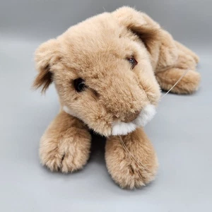 Juguete de peluche de 14" de colección America Wego Lion Cub hecho en Corea difícil de encontrar - Imagen 1 de 9
