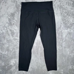Lululemon Align gerippte hoch geschnittene schwarze Leggings Gr. 12 - Bild 1 von 5