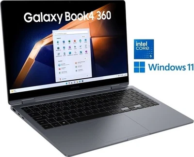 Samsung Galaxy Book4 360 15,6 Zoll - Intel Core 5 120U - 8GB RAM - 256GB SSD - Bild 1 von 2