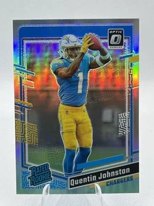 2023 Panini Donruss Optic - [Base] - Holo Prizm #265 - Quentin Johnston RC - Bild 1 von 2