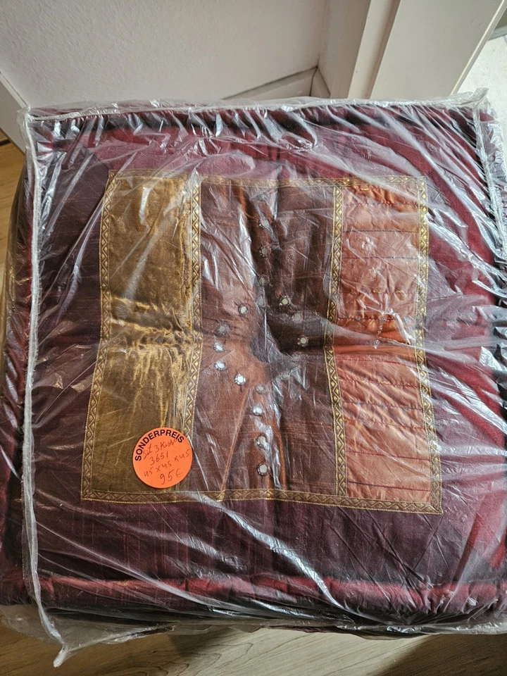 💜Sitzwürfel Pouf Sitzkissen 45x45x45 Orientalisches Muster. Neu💜 - Bild 1 von 4