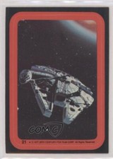 1977 Topps Star Wars Stickers Millennium Falcon Millenium Falcon #21 1r6