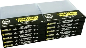 (50) 07TL 7" Vinyl Record Topload Holder Top Loader Rigid PVC Holder NEW - Picture 1 of 4
