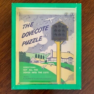 Vintage THE DOVECOTE PUZZLE Dexterity Puzzle by R. JOURNET & Co. London - Picture 1 of 3