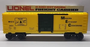 Lionel O and 027 Gauge 6-9421 Main Central Box Car Boxcar in Original Box - Picture 1 of 5