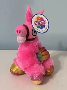 Nanco 8” Pink Llama Alpaca Stuffed Animal Plush - Picture 1 of 2