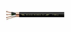 Cable de alimentación de audio OYAIDE NEGRO MAMBA V2 con seguimiento NUEVO - Imagen 1 de 5