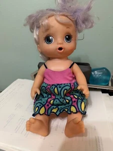 Hasbro SA Baby Alive Doll EUROPE Blonde Talking, UB11 1AZ - WORKS - Picture 1 of 1
