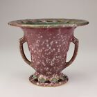 Roseville Pottery Ferella Vase, Shape 503-5, Rose (Red)