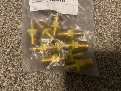 Lot of 10, Dixon Push-On Hose Fitting Hose Barb x NPT, 3/8 in x 1/2 in 2720608C - Image 1 of 4