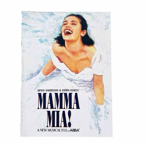 "Mamma Mia" - 2002 QPAC Lyric Theatre Musical Program with Tickets - ABBA - Picture 1 of 10