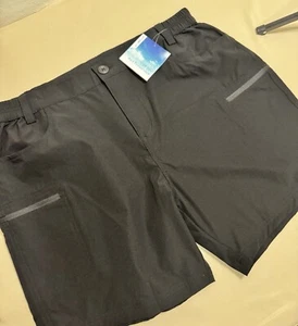Willit Women’s Cargo Shorts With Zip Pockets Black NWT (XL) - Picture 1 of 8