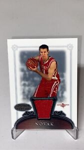 2006-07 Bowman Sterling Steve Novak Jersey Patch #52 Houston Rockets