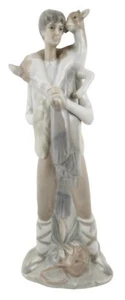 Lladro Shepherd Boy with Goat Figurine #1004506 - Picture 1 of 5
