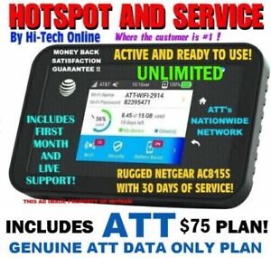💥 HOTSPOT  ✅ UNLIMITED MONTH SERVICE INCLUDED ✅ ATT  NETWORK ✅ EASY REFILLS!