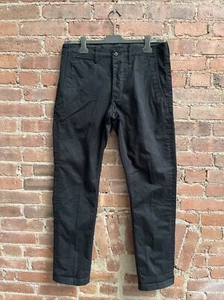 Polo Ralph Lauren Men’s Selvage Chino, Sz 32 X 31, Black 100% Cotton Limited Run - Picture 1 of 15