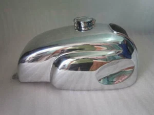 Honda Cb Xs Manx Style Aluminum Alloy Cafe Racer Fuel Petrol Tank With Monza Cap - Picture 1 of 6