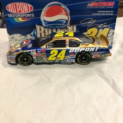 Jeff Gordon #24 DuPont / Pepsi Billion Dollar 2003 Monte Carlo 1:24 CW - Image 1 of 4