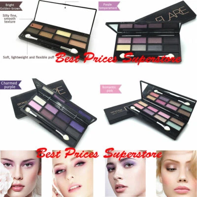 BIOAQUA FLARE Crystal Natural Eye Makeup – 32 Shining Romantic Shades w/ Mirror - Image 1 of 4