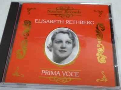 ELISABETH RETHBERG <  Prima Voce - NIMBUS  > NM (CD) - Bild 1 von 4