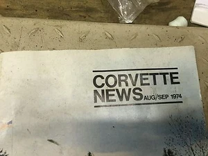 vintage antique corvette news september 1974 - Bild 1 von 2