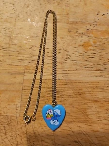 Vintage Smurf NECKLACE KIDS80s Kid (T) - Picture 1 of 2