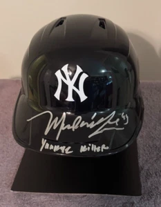 Manny Ramirez signed full size Yankee helmet, added 'Yankee killer.' (Beckett) - Picture 1 of 8