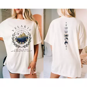Comfort Colors SJM Inspired ACOTAR Shirt, Velaris City Fantasy Tee, The Night - Picture 1 of 5