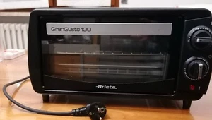 Fornetto Elettrico Forno Ariete 10 Litri 800 Watt Timer Nero GranGusto 100 980 - Foto 1 di 6
