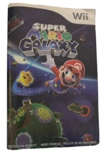 Super Mario Galaxy (Nintendo Wii, 2007), Manual Instruction Booklet Only - Picture 1 of 2