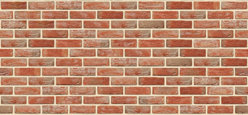 Eco-Handform-Riemchen Gala WDF Handform rot-braun-weiß nuanciert VanderSanden - Bild 1 von 1