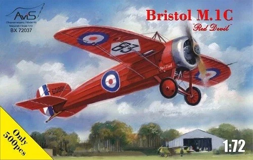 Avis AV72037 - 1:72 Bristol M.1C " Rosso Devil " - Nuovo - Immagine 1 di 1