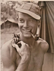 Papua New Guinea  portrait photo ROBERT WILKEY BIRMINGHAM AL  5th Air Force WW2 - Picture 1 of 6