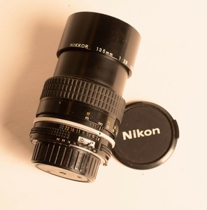 objetivo nikkor,135mm, 1:2,8