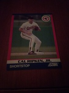 1991 Score Cal Ripken Jr. Super Star Series  No. 21