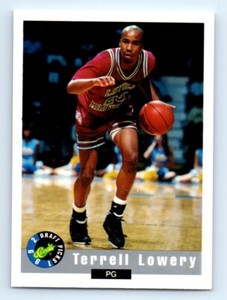 1992-93 Classic Draft Terrell Lowery Loyola Marymount University Lions #8