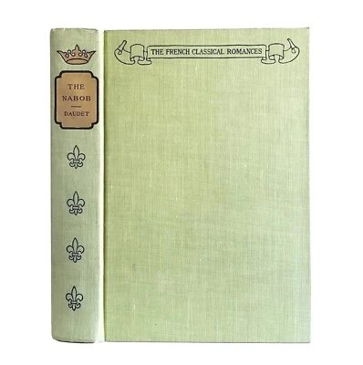 The Nabob by Alphonse Daudet Antique French Classic 1902 Shabby Chic Romance  Foto 1 de 4