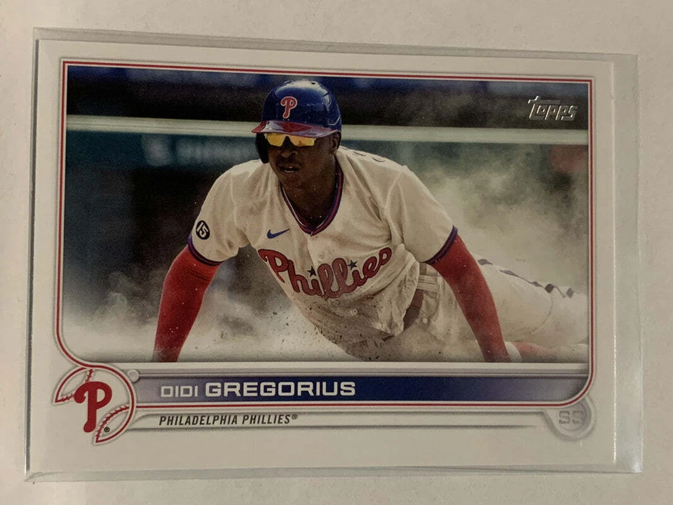 #44 Didi Gregorius Philadelphia Phillies 2022 Topps Series 1 Baseball Card MLB - Image 1 of 2