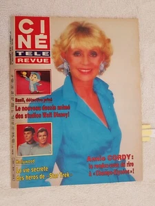 CINE REVUE NR. 46 1986 ANNIE CORDY DISNEY W.SHATNER THE COLBYS DONALD SUTHERLAND - Bild 1 von 13
