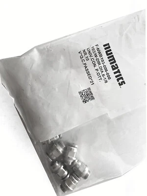 Numatics Push-To-Connect Male  Fitting     NWB103-006-002    Bag of 6 - Image 1 of 2