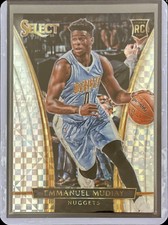 Emmanuel Mudiay - 2015-16 Panini Select - Rookie - Silver Prizm #227