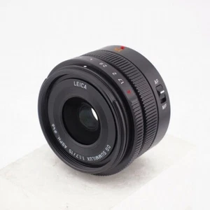 Panasonic LUMIX G LEICA DG SUMMILUX 15mm /F1.7 ASPH. H-X015-K BLACK USED - Picture 1 of 4