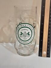 1889 SLIPPERY ROCK UNIVERSITY LOGO DRINKING GLASS
