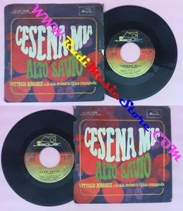LP 45 7'' VITTORIO BORGHESI Cesena mia Alto savio 1967 italy no cd mc vhs - Foto 1 di 1