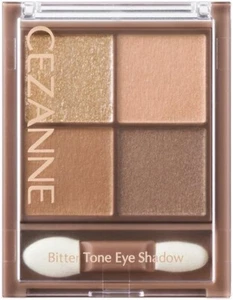 CEZANNE Eyeshadow Bitter Tone 4,5g 03 Cookie Brown 4color Eyeshadow Matt - Bild 1 von 7