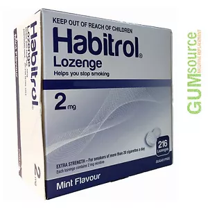 Habitrol Nicotine Lozenge 2mg Mint 1 box 216 lozenges - Picture 1 of 1