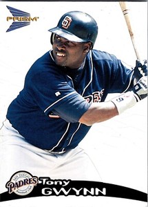 1999 Pacific Prism Base #123 Tony Gwynn - San Diego Padres